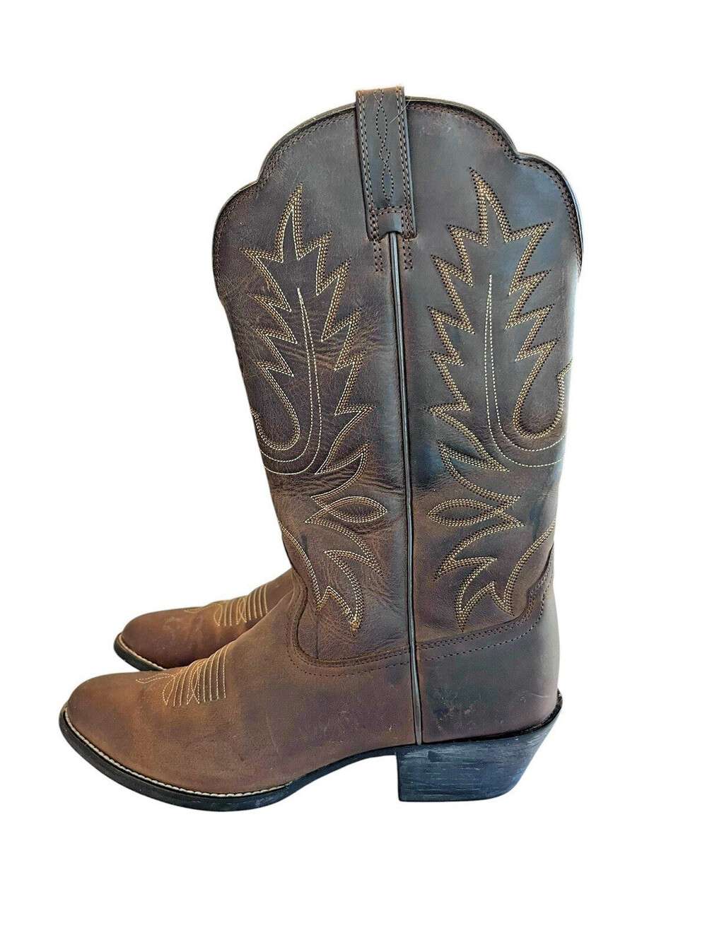 Ariat Boots Heritage Western Womens Sz 9B Round Toe Boot  3128.24